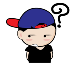 Belly Little Boy sticker #4697169