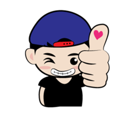 Belly Little Boy sticker #4697170