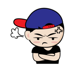 Belly Little Boy sticker #4697171