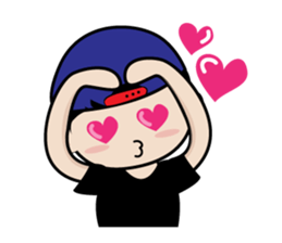 Belly Little Boy sticker #4697172