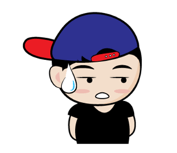 Belly Little Boy sticker #4697174