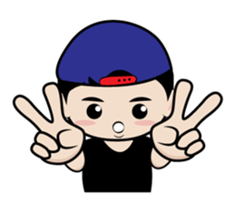 Belly Little Boy sticker #4697177
