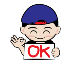 Belly Little Boy sticker #4697178