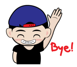Belly Little Boy sticker #4697180