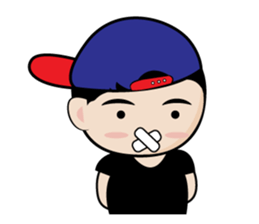 Belly Little Boy sticker #4697181