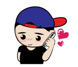 Belly Little Boy sticker #4697182
