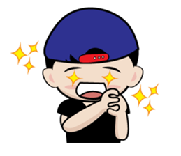 Belly Little Boy sticker #4697185