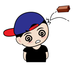 Belly Little Boy sticker #4697186