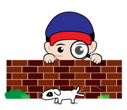 Belly Little Boy sticker #4697187