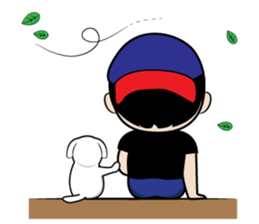 Belly Little Boy sticker #4697193