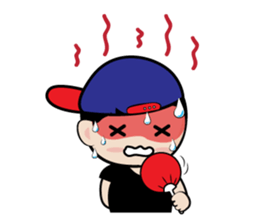 Belly Little Boy sticker #4697196
