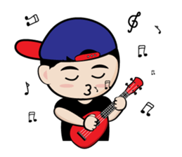 Belly Little Boy sticker #4697203
