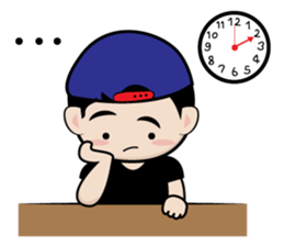 Belly Little Boy sticker #4697204