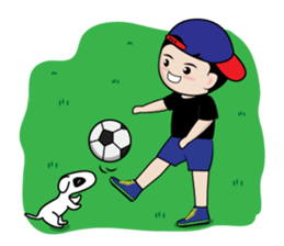 Belly Little Boy sticker #4697205