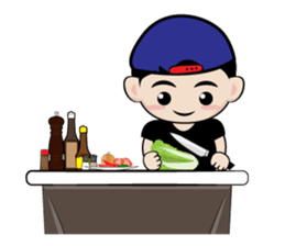 Belly Little Boy sticker #4697206
