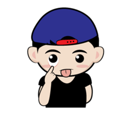 Belly Little Boy sticker #4697207
