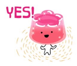 Jelly PINK sticker #4697336