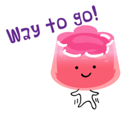Jelly PINK sticker #4697338