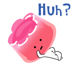 Jelly PINK sticker #4697359