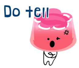 Jelly PINK sticker #4697360