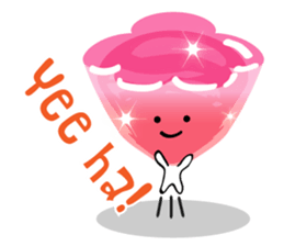 Jelly PINK sticker #4697364