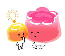 Jelly PINK sticker #4697366