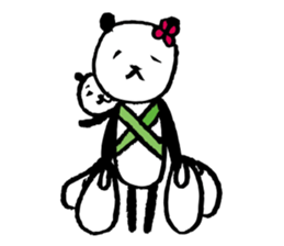 Panda Moms & Dads sticker #4697374