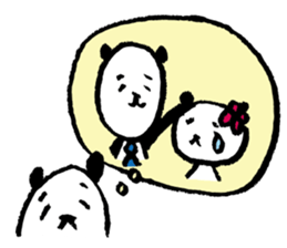 Panda Moms & Dads sticker #4697395