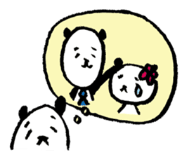 Panda Moms & Dads sticker #4697395
