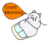 Pretty Playful EGG CAT sticker #4697608