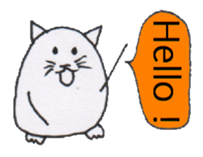 Pretty Playful EGG CAT sticker #4697609