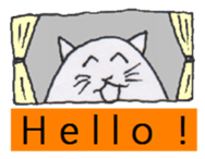 Pretty Playful EGG CAT sticker #4697611