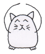 Pretty Playful EGG CAT sticker #4697616