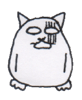 Pretty Playful EGG CAT sticker #4697620