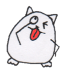 Pretty Playful EGG CAT sticker #4697622