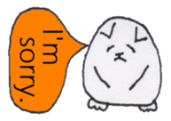Pretty Playful EGG CAT sticker #4697627