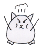 Pretty Playful EGG CAT sticker #4697633