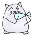 Pretty Playful EGG CAT sticker #4697644