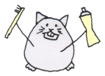 Pretty Playful EGG CAT sticker #4697645