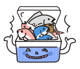 Fish&fisherman sticker #4697714