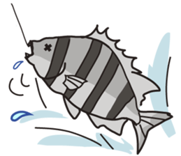 Fish&fisherman sticker #4697718