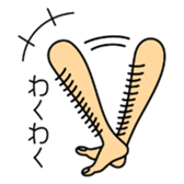 Foot sticker #4698003