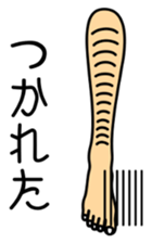 Foot sticker #4698028