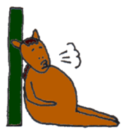 Playful Pretty HORSE sticker #4698341