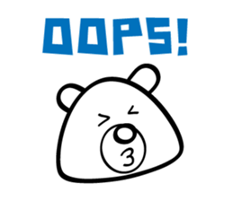 Simple Bear! sticker #4698394