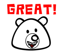 Simple Bear! sticker #4698400