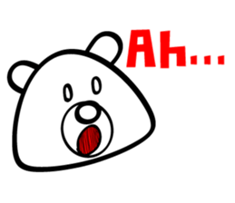 Simple Bear! sticker #4698402