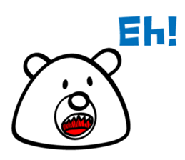 Simple Bear! sticker #4698403