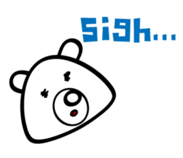 Simple Bear! sticker #4698404
