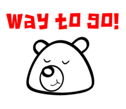 Simple Bear! sticker #4698405